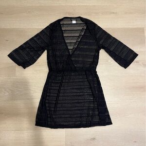 Jordan Taylor Black Swimsuit Cover Up